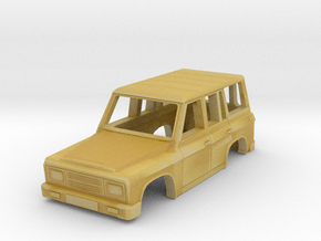 ARO 244 Body of Romanian SUV Scale 1:160 in Tan Fine Detail Plastic