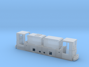 Grubenlok - Siemens SSW - Verbundlokomotive in Clear Ultra Fine Detail Plastic