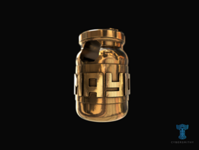 Mayonez Keychain in Polished Brass
