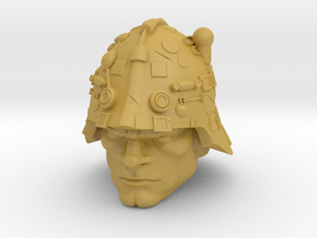 Weapon Master Head for 5.5 & 1/12 Scale in Tan Fine Detail Plastic