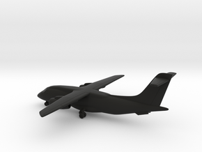 Fairchild Dornier 328JET in Black Natural Versatile Plastic: 6mm