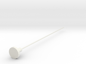 Onion Pin in White Natural Versatile Plastic