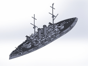 1/1250 battleship Mikasa in Tan Fine Detail Plastic