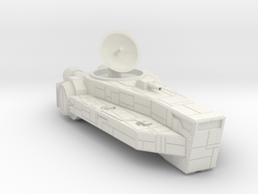 Generic Star Wars-style Freighter in White Natural Versatile Plastic