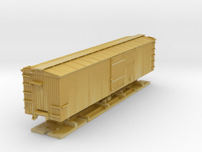 Nn3 Pacific Coast Railway 36'-6" Box Car in Tan Fine Detail Plastic