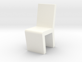 H CHAIR-01_1-25 in White Smooth Versatile Plastic