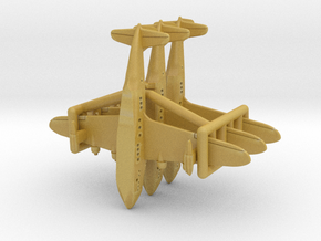 Short S23 Empire Flying Boat Set in Tan Fine Detail Plastic: 1:1200