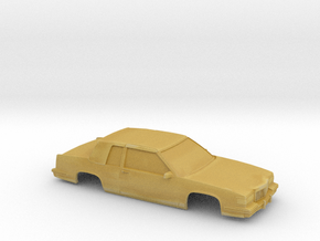 1987 Cadillac DeVille in Tan Fine Detail Plastic: 1:64 - S