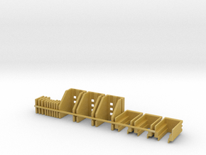 Broadside Conversion Kit For 3 Models in Tan Fine Detail Plastic
