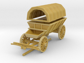 Carolean Ammo wagon in Tan Fine Detail Plastic: 1:32