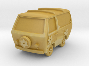 Mystery Machine Scooby in Tan Fine Detail Plastic: 1:100