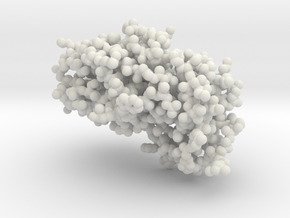 HIV Protease in White Natural Versatile Plastic