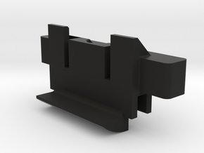 AUDI TT MK1 REAR DOOR CLIP LATCH_v2 in Black Natural Versatile Plastic