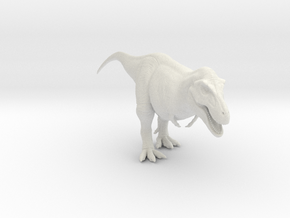 Tyrannosaurus in White Natural Versatile Plastic