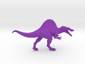 Spinosaurus 1/72 in Purple Processed Versatile Plastic