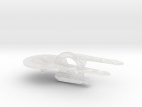 Enterprise Pendant in Clear Ultra Fine Detail Plastic: Medium