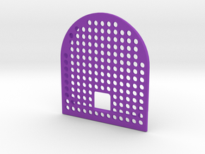 Nespresso drip tray cover replacement in Purple Processed Versatile Plastic