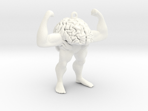 Brain Gainz Humunculus Inspired by @BethLewisfit  in White Processed Versatile Plastic