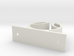 prototype pipe clip in White Natural Versatile Plastic