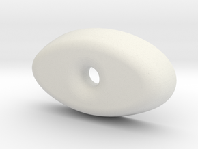 hollow base 1 in White Natural Versatile Plastic