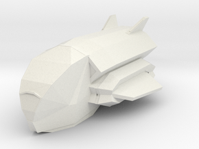 Wyrm [Small] in White Natural Versatile Plastic
