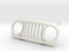 Craig Jackson Grille for Vanquish H10 Optic in White Natural Versatile Plastic