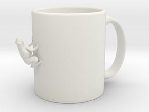 Cup-frog in White Natural Versatile Plastic