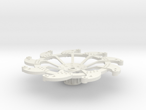 Paddlewheel Front in White Natural Versatile Plastic