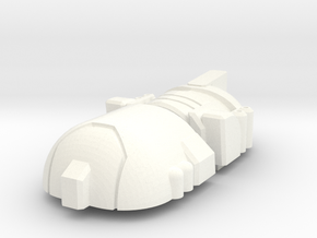 Leadfoot Head for Classics Mirage body in White Processed Versatile Plastic