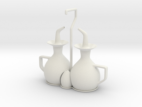 cruet set in White Natural Versatile Plastic