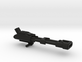 1:18 Dual Pulsar Cannon in Black Natural Versatile Plastic