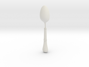 Gothic Spoon in White Natural Versatile Plastic