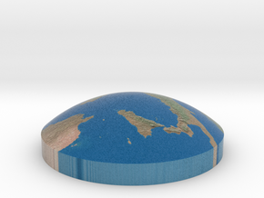 Omni globe Italy in Full Color Sandstone