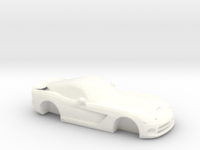 Dodge Viper SRT  in White Processed Versatile Plastic