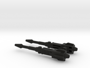 Seeker Missile 2.0 Shorter Length in Black Natural Versatile Plastic