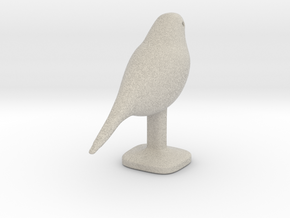Canary Bird in Natural Sandstone