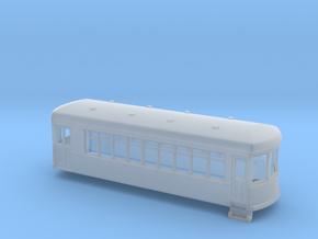 N gauge short trolley -  combine no1 in Tan Fine Detail Plastic