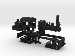 HO Scale Mich Cal Shay in Black Natural Versatile Plastic