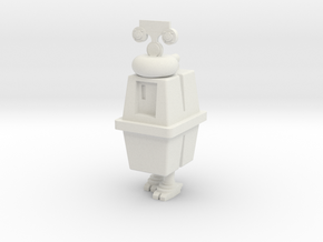 1/48 O Scale Box Robot EG4 in White Natural Versatile Plastic