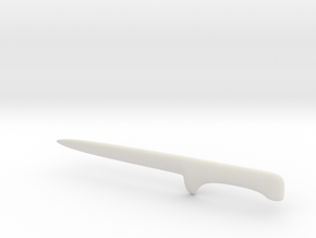AC Altair Knife for figure in White Natural Versatile Plastic