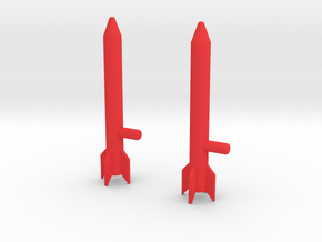 Sunlink - Prime: Legion Starscream Missile x2 in Red Processed Versatile Plastic