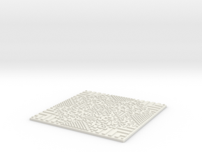 Wolfrule#177 Wall Tile in White Natural Versatile Plastic