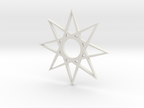 star1 ornament by Jorge Avila in White Natural Versatile Plastic