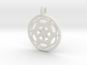Sinope pendant in White Natural Versatile Plastic