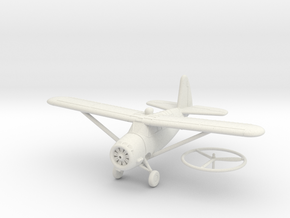 1/144 Curtiss O-52 Owl in White Natural Versatile Plastic