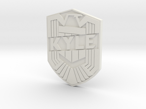 Kyle Custom in White Natural Versatile Plastic