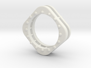 Ring 40 in White Natural Versatile Plastic