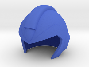 Megaman X Helmet in Blue Processed Versatile Plastic