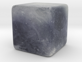 Cube (Dwarf) Planet : Pluto, 1 inch in Full Color Sandstone