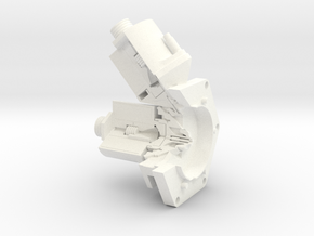 Apollo RCS Engine Head Cutaway 1:1 in White Processed Versatile Plastic